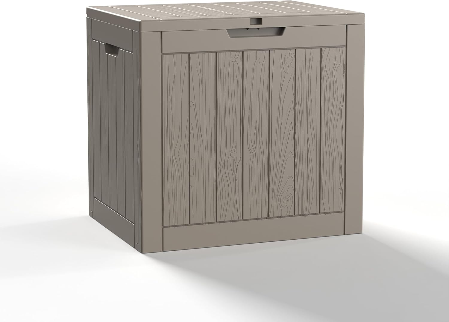 150 Gallon Waterproof Outdoor Storage Box,Resin Deck Box,Lockable Outside Storage Box Container for Patio Furniure,Garden,Tools (150 Gallon,Black)